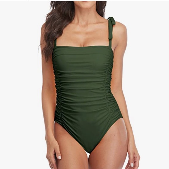sociala Other - NWT SOCIALA Womens One Piece Swimsuits Tummy Control Ruched